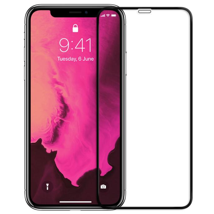 NanoArmour 3D for iPhone XS Max Screen Protector Antimicrobial Edge-to-Edge