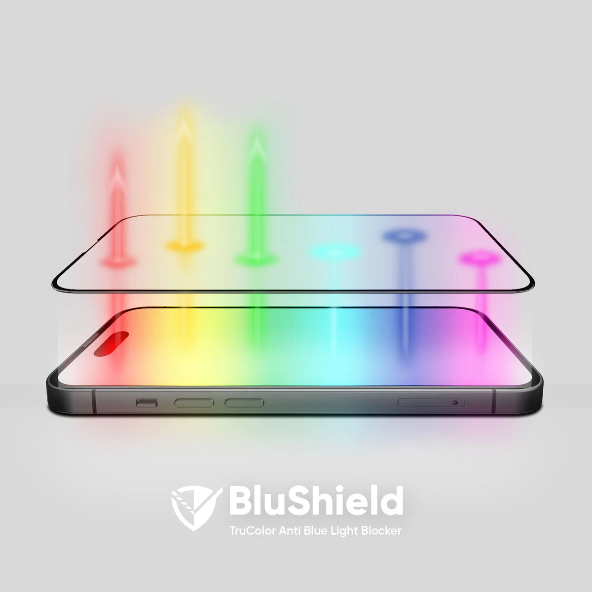 NanoArmour ONETIME MAX Blue Light ClearVue 3D Infinity Edge – iPhone 15 Series