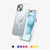 FLOLAB Surtect Tri-Fusion Magnetic for iPhone 15 Series Phone Case Surtect White Clear - Customizable Camera & Buttons Colors