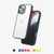 FLOLAB Surtect Tri-Fusion Magnetic for iPhone 16 Series Phone Case Black Frame Matte Translucent