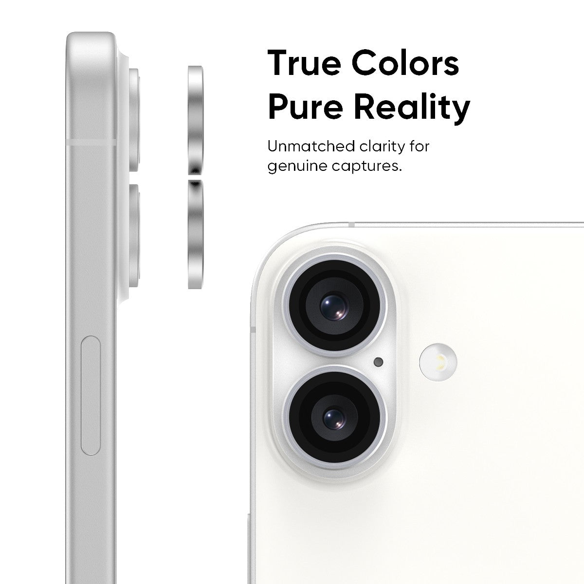 NanoArmour Camera Protector Anti Reflective – iPhone 16 / iPhone 16 Plus (5 Colors)