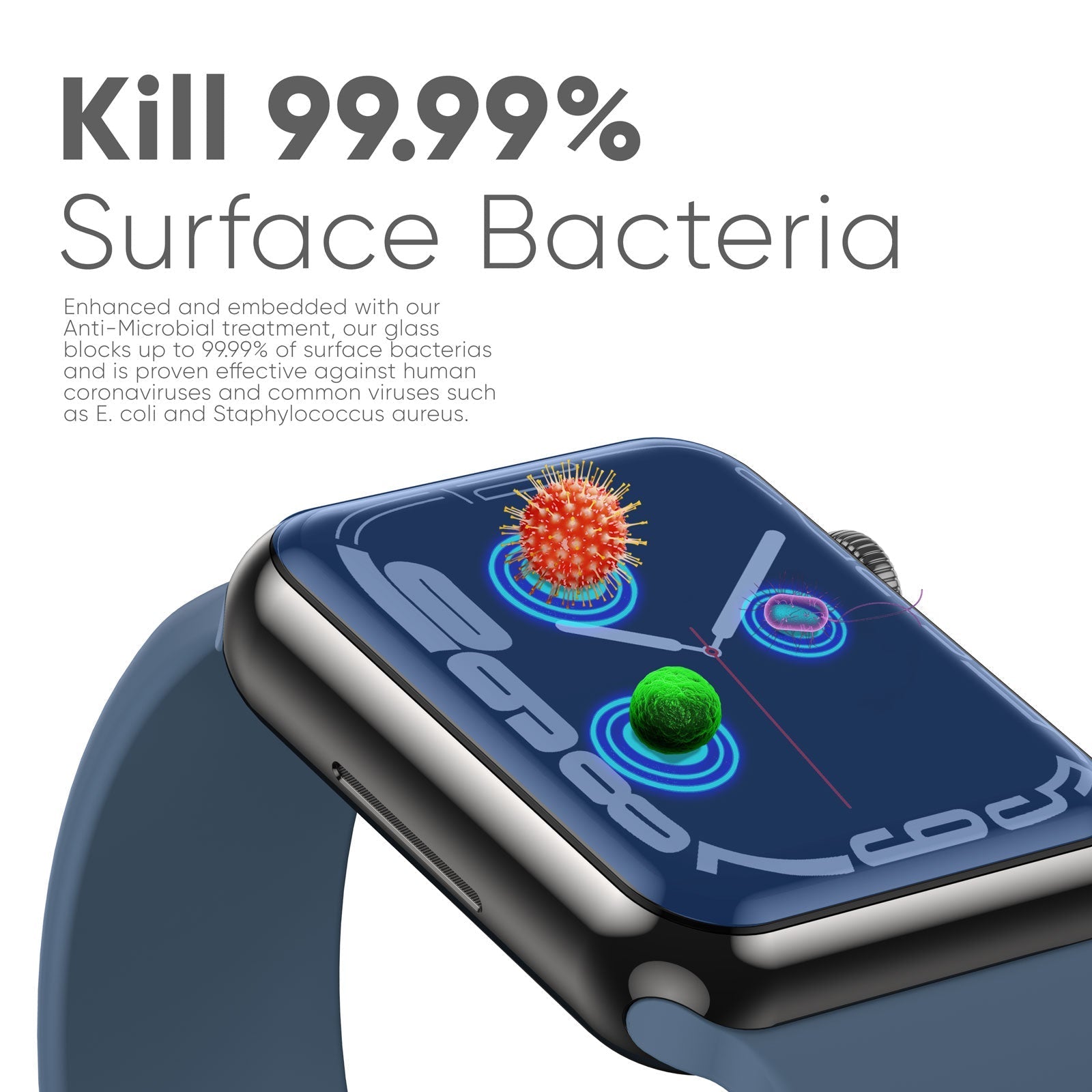 FLOLAB Apple Watch Screen Protectors