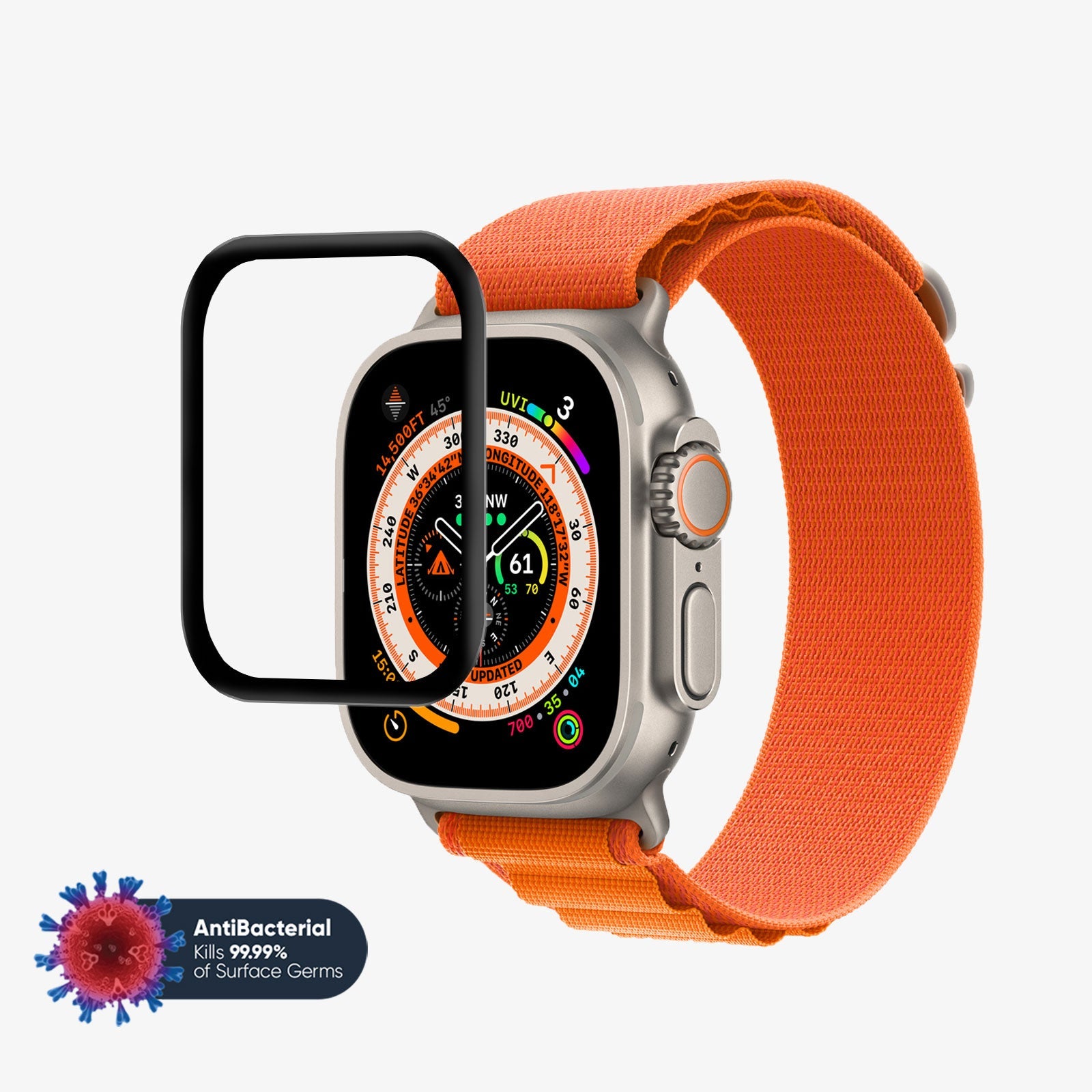 FLOLAB I Apple Watch Ultra 2 / Ultra 1 Screen Protector