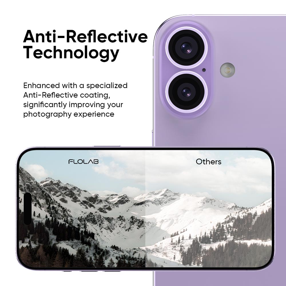 NanoArmour Camera Protector – iPhone 17 Anti Reflective