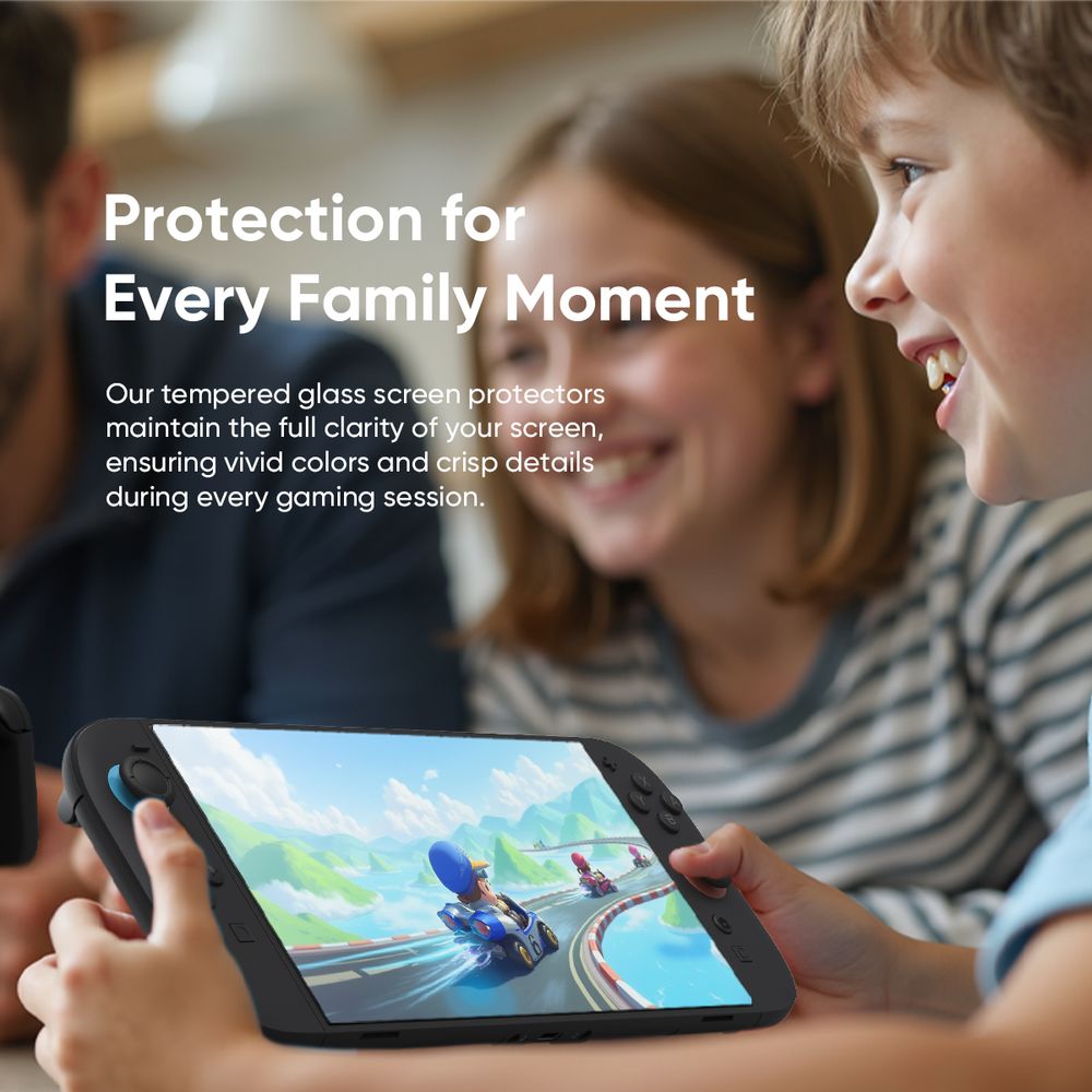 FLOLAB NanoArmour for Nintendo Switch 2 Tempered Glass Screen Protector