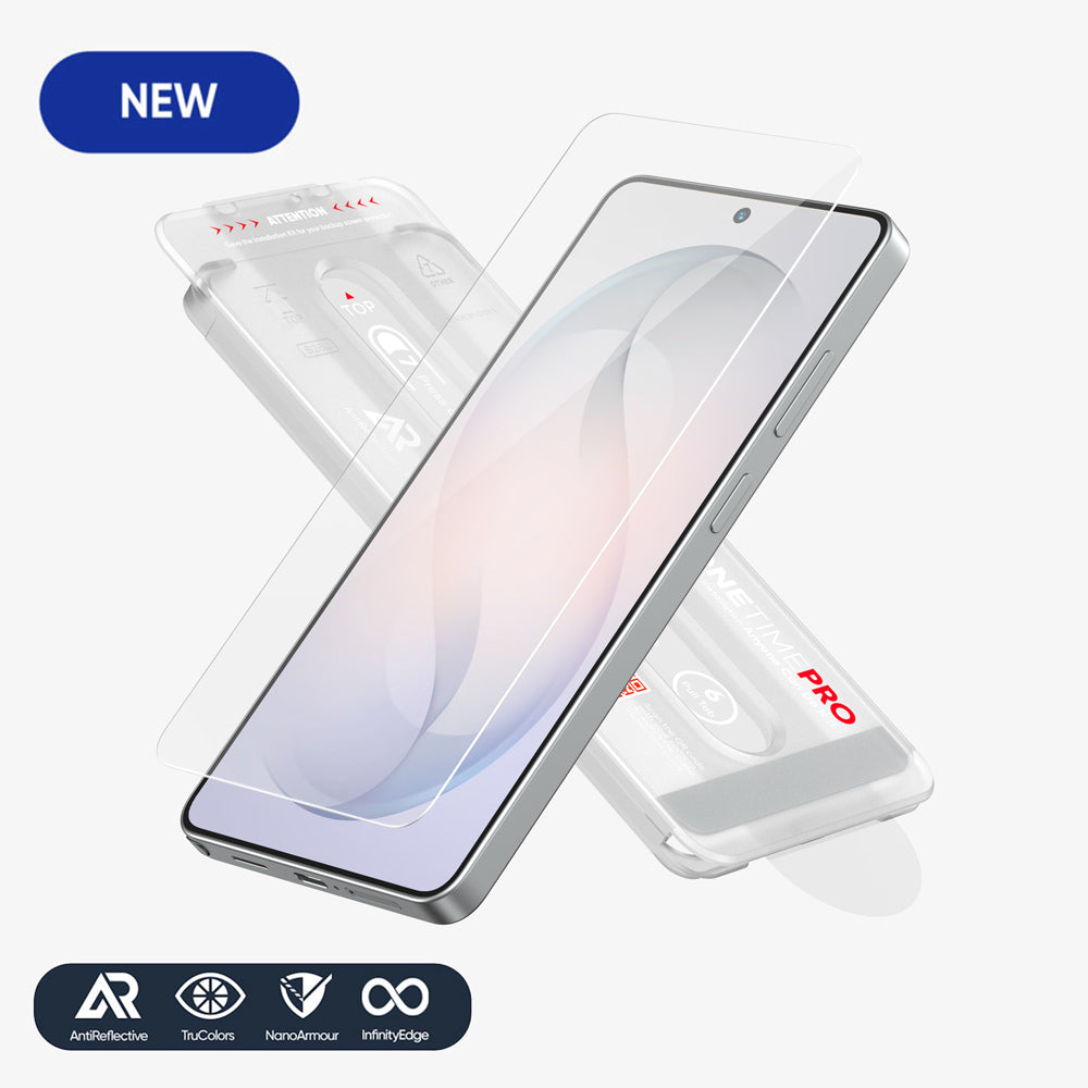 FLOLAB ONETIME PRO Anti-Reflective Screen Protector – Samsung Galaxy S26 Series