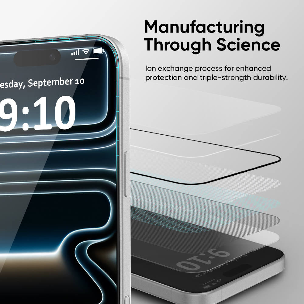 NanoArmour ONETIME PRO Anti Reflective PolarSpectra 3D Infinity Edge – iPhone 17 Series
