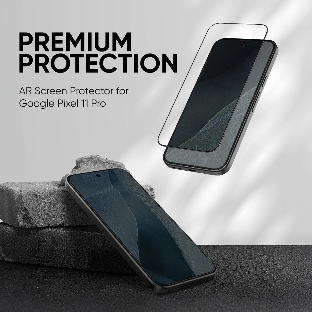NanoArmour for Google Pixel 11 Pro Anti-Reflective Screen Protector - Edge-to-Edge, TruColor, Compatible with Google Pixel 10 Pro / 9 Pro