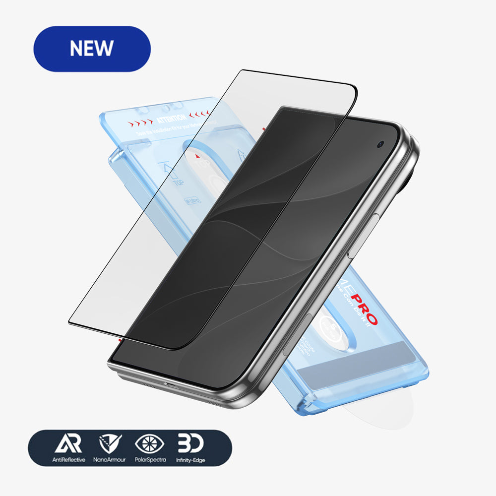 NanoArmour ONETIME PRO Anti Reflective PolarSpectra 3D Infinity Edge – for iPhone Duo – Pre-Order