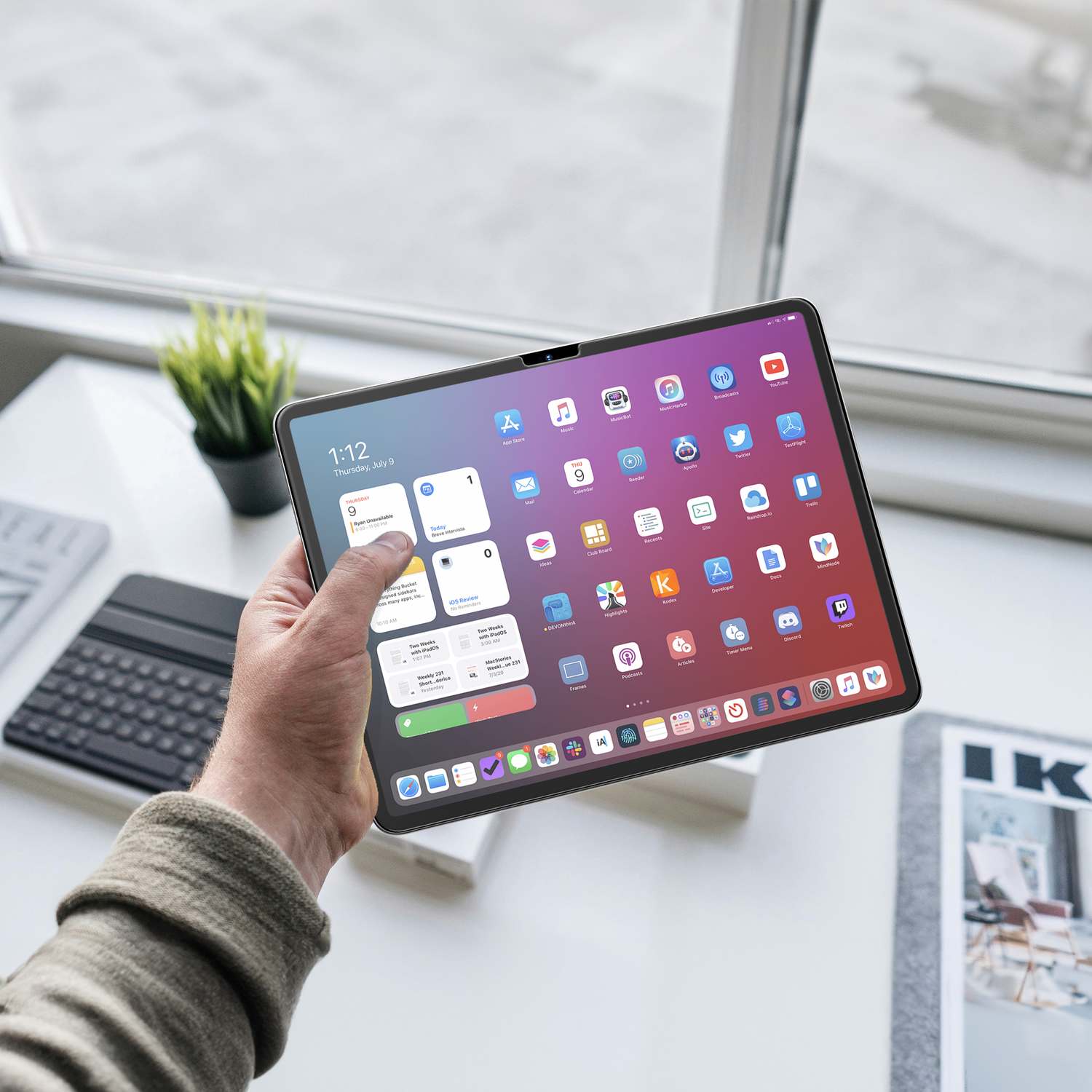 FLOLAB I #1 Best 11-inch iPad Pro 2024 Anti-Glare Screen Protectors