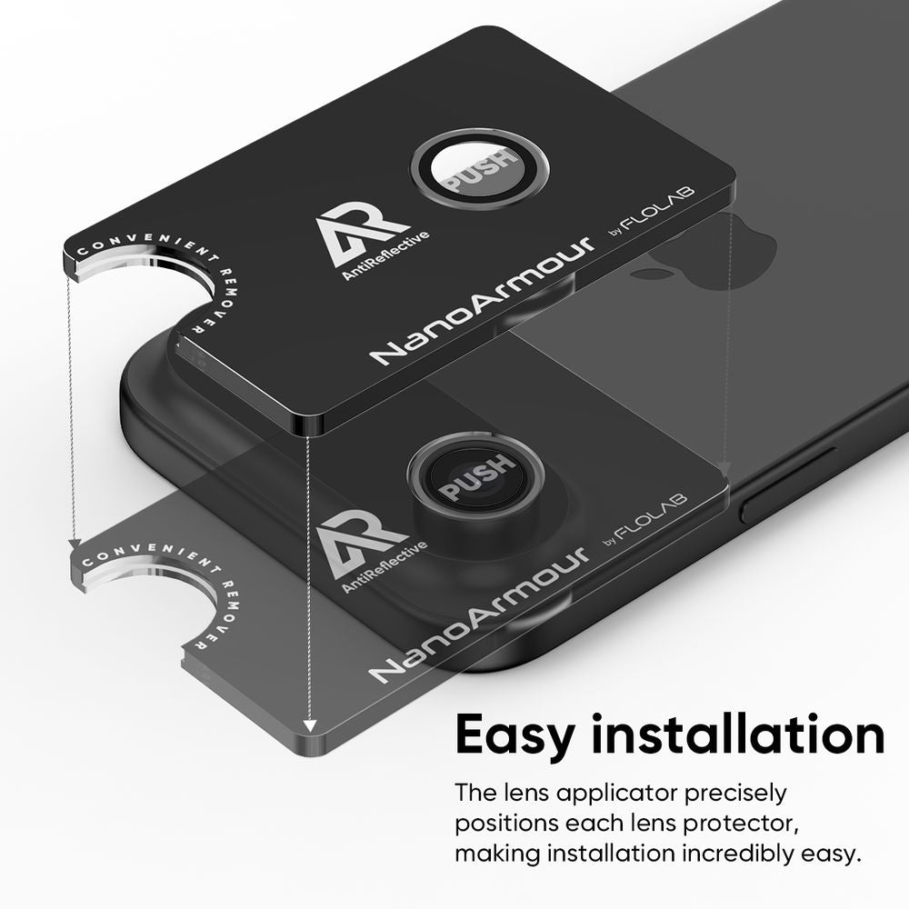 NanoArmour Camera Protector – iPhone 17 Air Anti Reflective