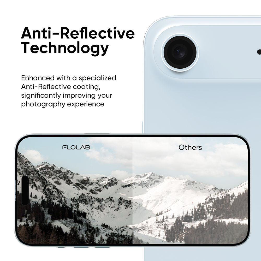 NanoArmour Camera Protector – iPhone 17 Air Anti Reflective