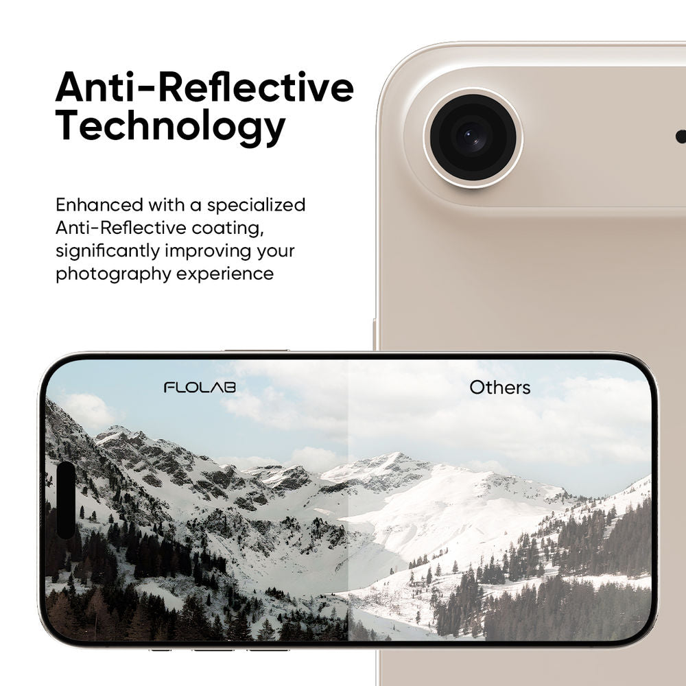NanoArmour Camera Protector – iPhone 17 Air Anti Reflective