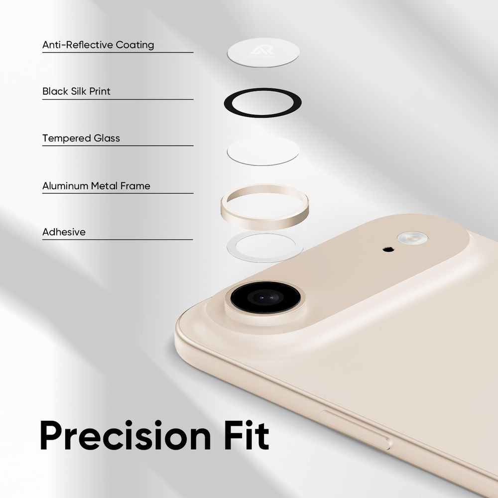 NanoArmour Camera Protector – iPhone 17 Air Anti Reflective