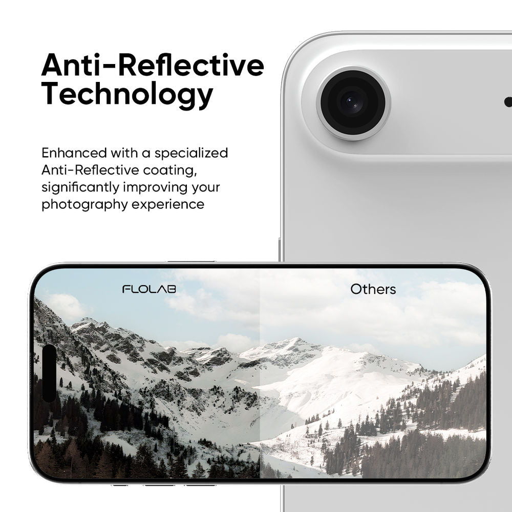 NanoArmour Camera Protector – iPhone 17 Air Anti Reflective