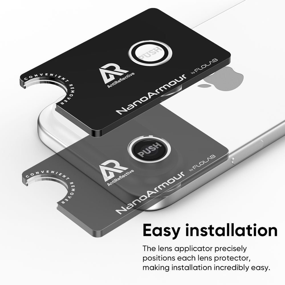 NanoArmour Camera Protector – iPhone 17 Air Anti Reflective