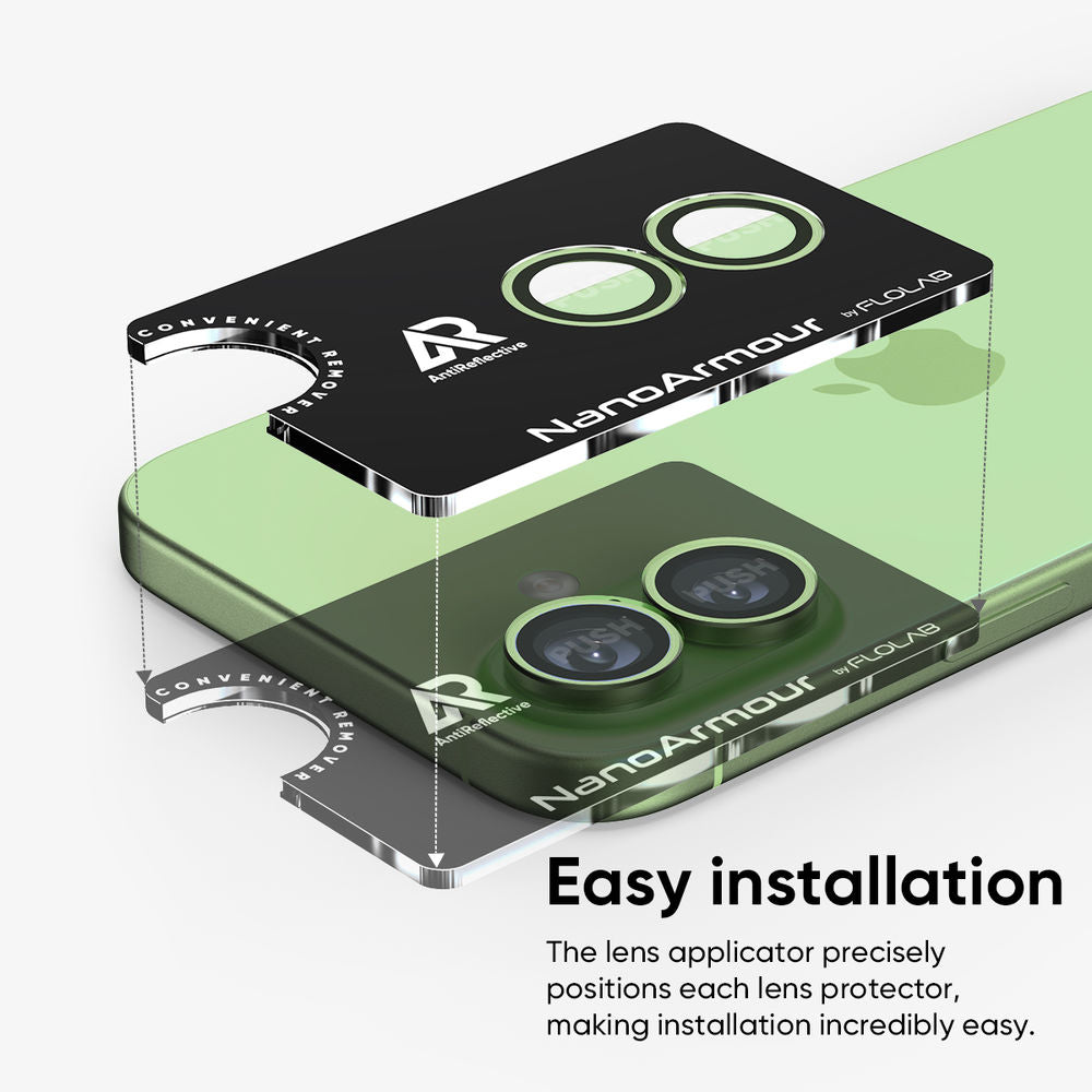 NanoArmour Camera Protector – iPhone 17 Anti Reflective