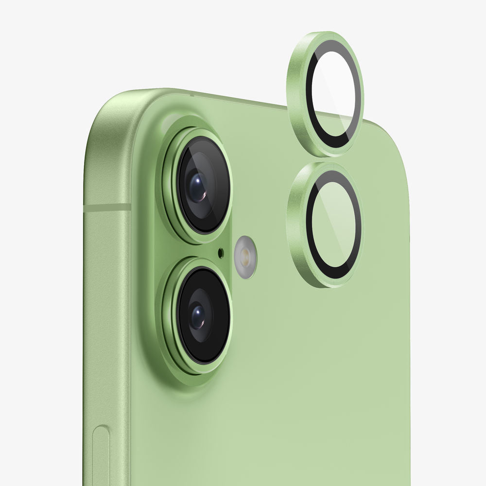 NanoArmour Camera Protector – iPhone 17 Anti Reflective (Green)