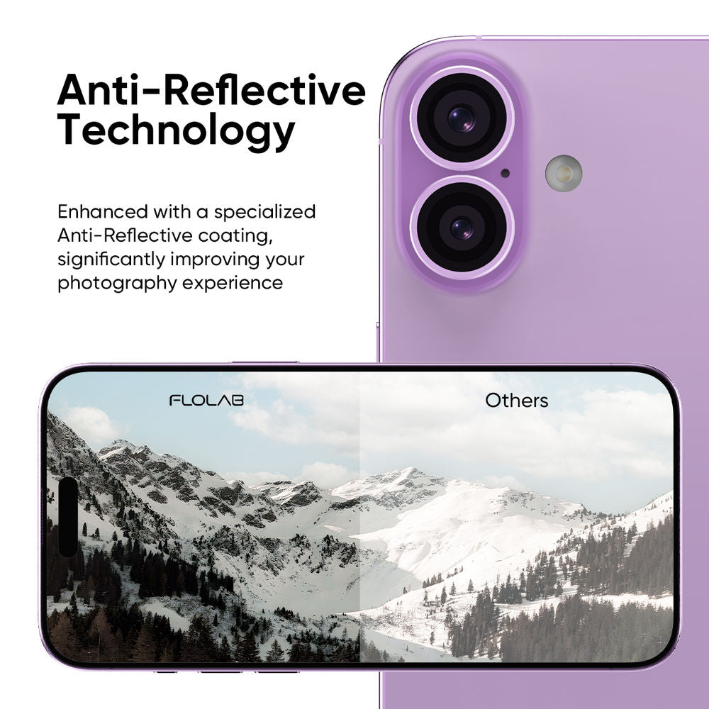 NanoArmour Camera Protector – iPhone 17 Anti Reflective