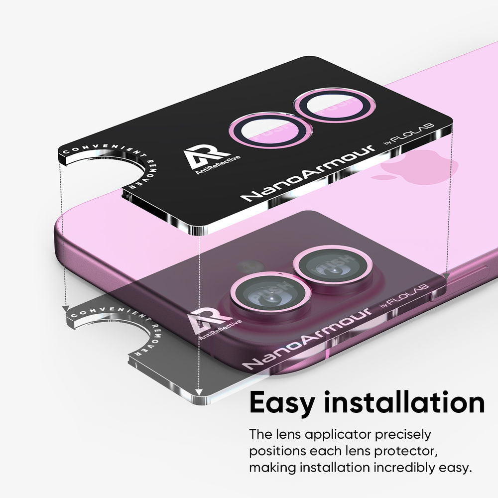 NanoArmour Camera Protector – iPhone 17 Anti Reflective