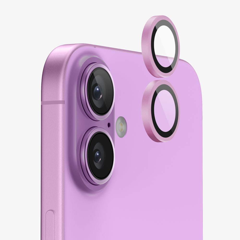 NanoArmour Camera Protector – iPhone 17 Anti Reflective (Pink)