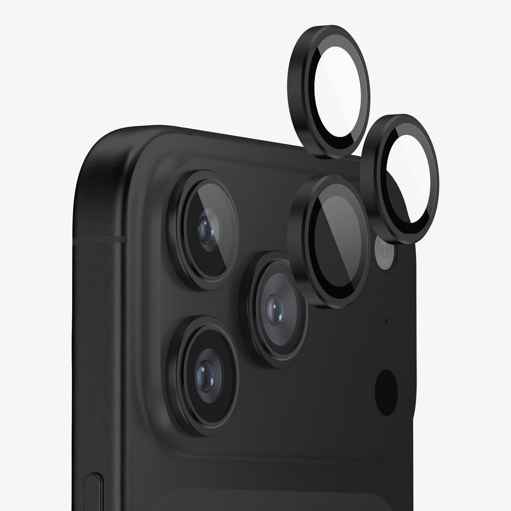 NanoArmour Camera Protector – iPhone 17 Pro / Pro Max Anti Reflective (Black)