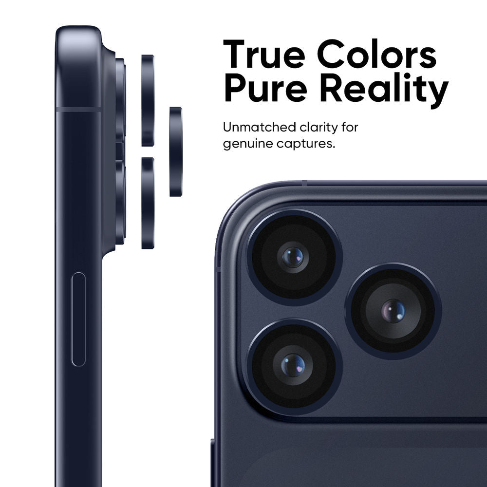 NanoArmour Camera Protector – iPhone 17 Pro / Pro Max Anti Reflective (Deep Blue)