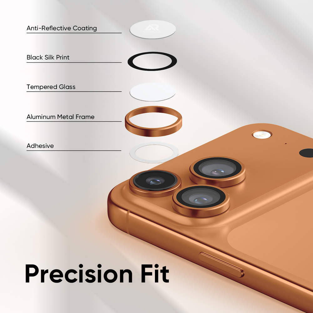 NanoArmour Camera Protector – iPhone 17 Pro / Pro Max Anti Reflective