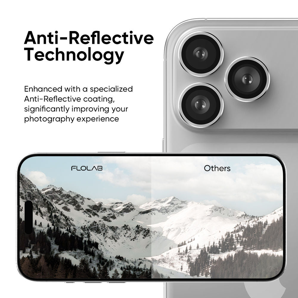 NanoArmour Camera Protector – iPhone 17 Pro / Pro Max Anti Reflective