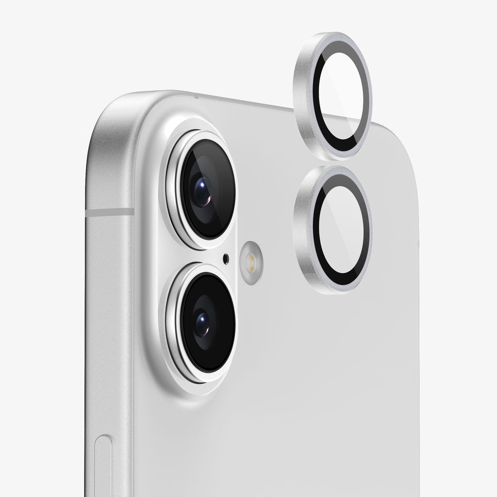 NanoArmour Camera Protector – iPhone 17 Anti Reflective (Silver)