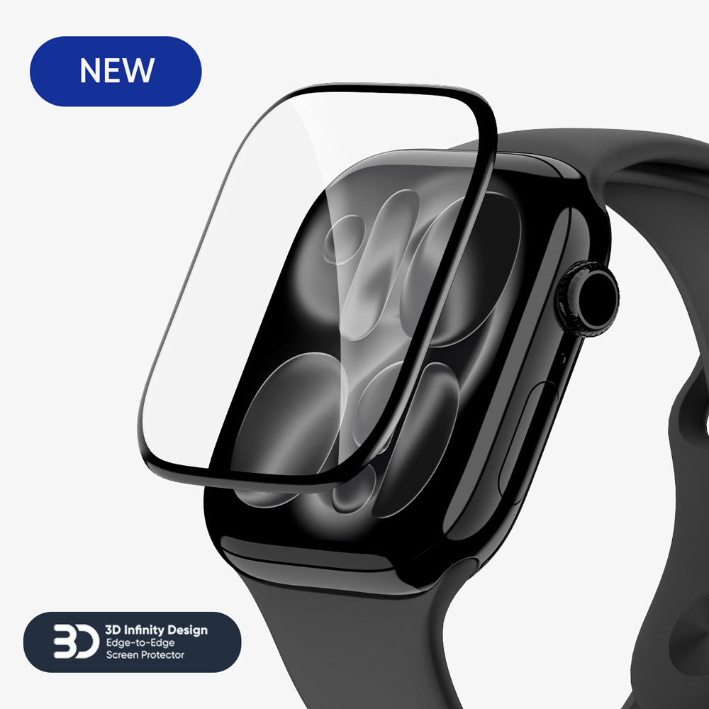 NanoArmour for Apple Watch Series 11 / Series 10 3D Screen Protector