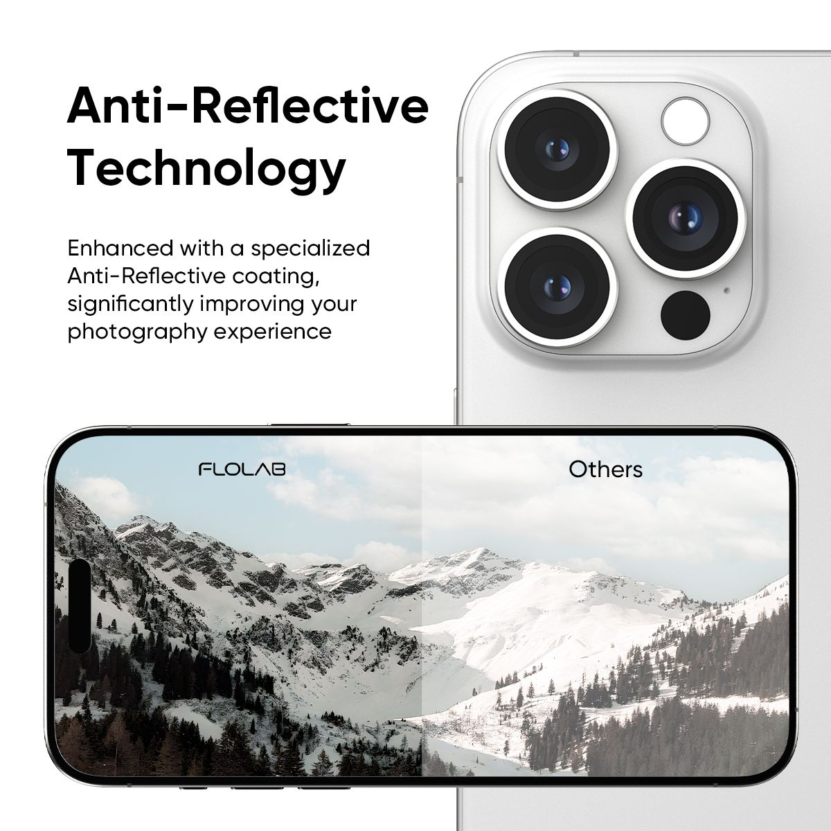 NanoArmour Camera Protector Anti Reflective – iPhone 16 Pro / Pro Max (4 Pro Colors)