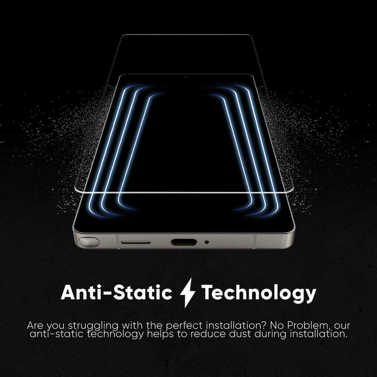 FLOLAB ONETIME PRO 3D Anti Reflective Screen Protector – Samsung Galaxy S25 Ultra