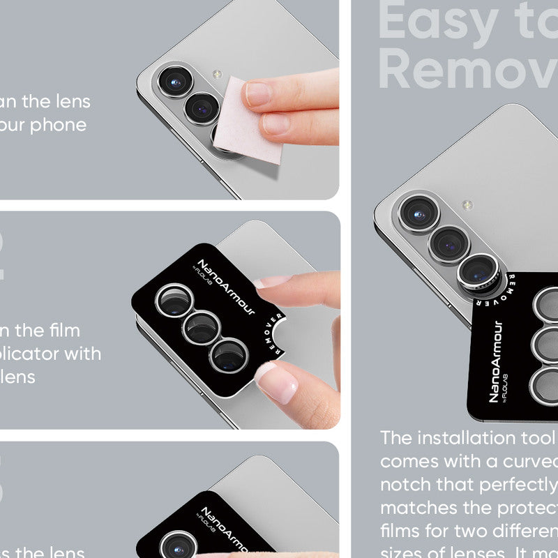 NanoArmour Camera Lens Protector – Galaxy S26 &amp; S26 Plus (Anti-Reflective)