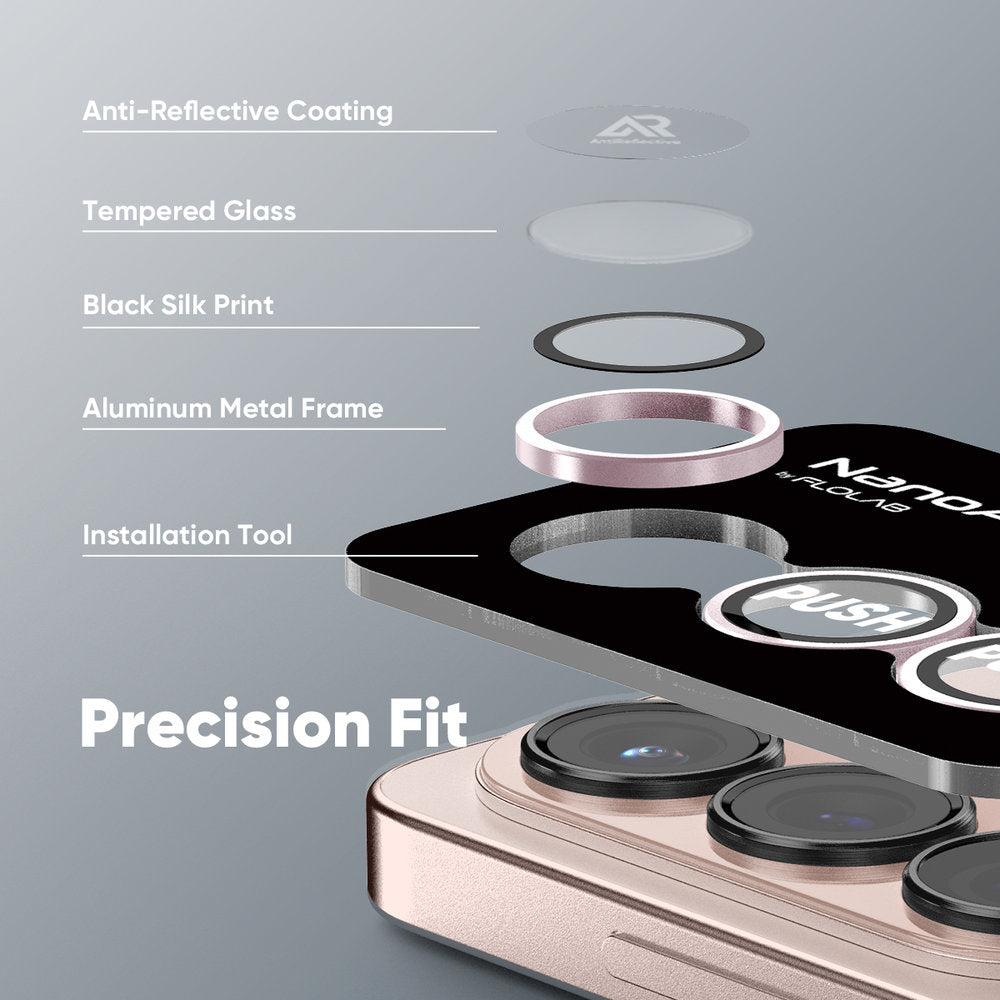 NanoArmour Camera Lens Protector – Galaxy S26 &amp; S26 Plus (Anti-Reflective)