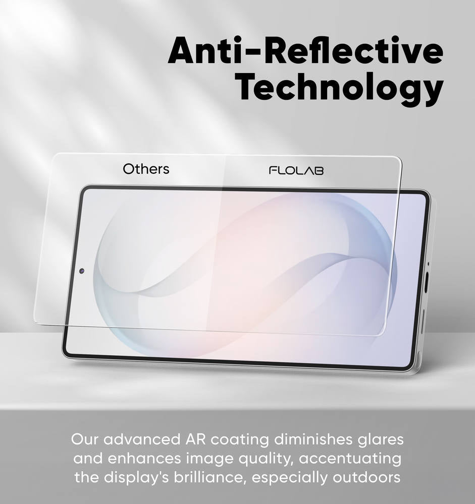 FLOLAB ONETIME PRO Anti-Reflective Screen Protector – Samsung Galaxy S26 Series