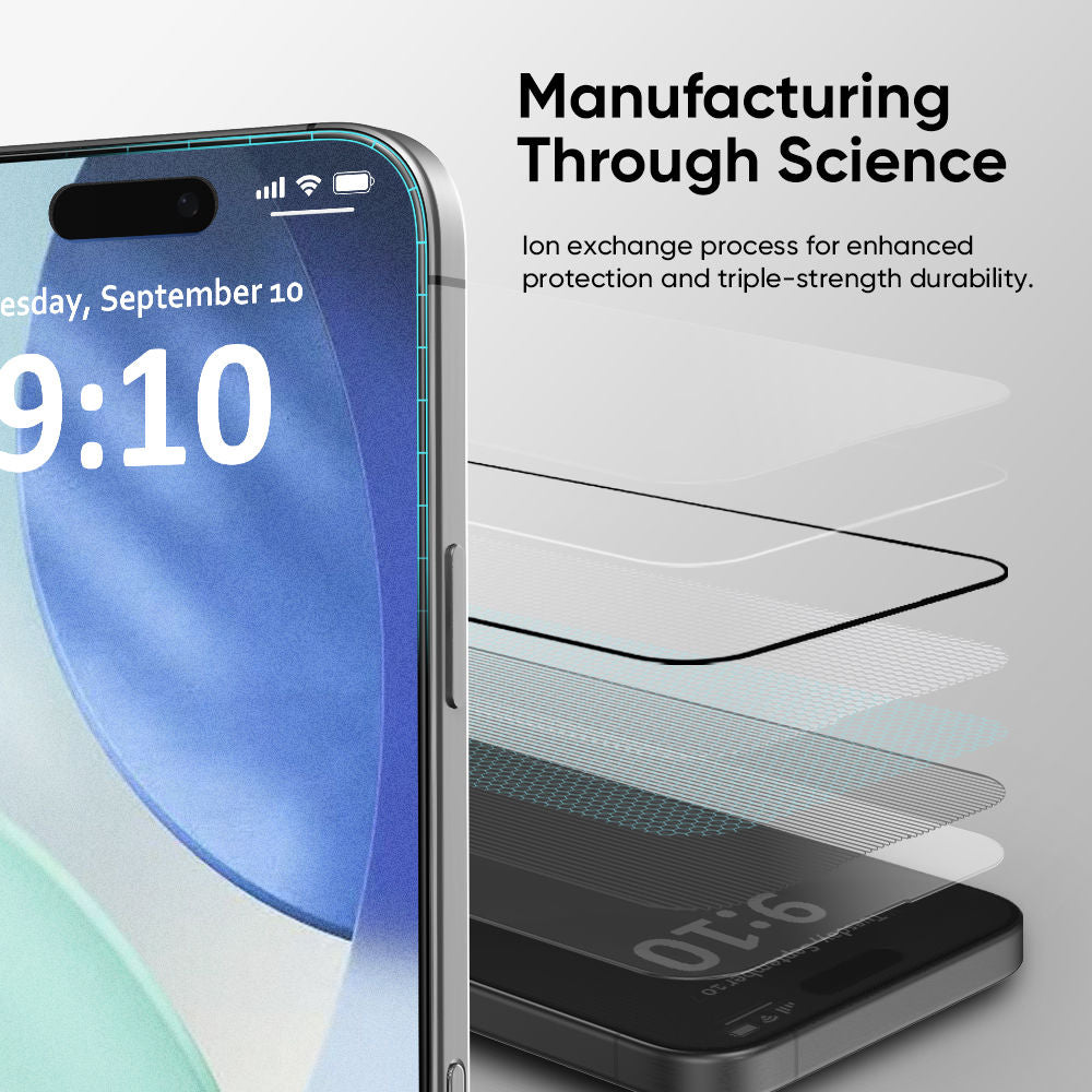 NanoArmour ONETIME MAX Matte Anti Glare PolarSpectra Case-Friendly – iPhone 17 Series