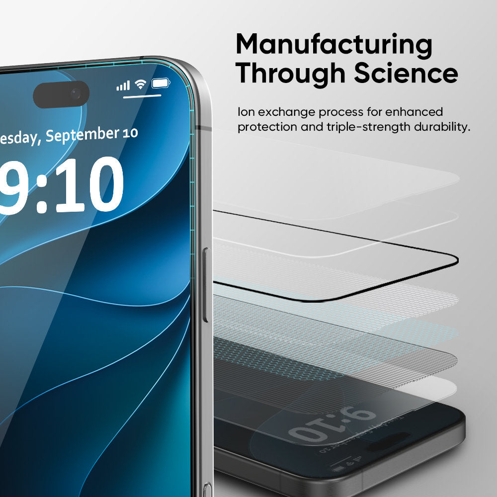 NanoArmour ONETIME MAX Blue Light ClearVue Case-Friendly – for iPhone 18 Series