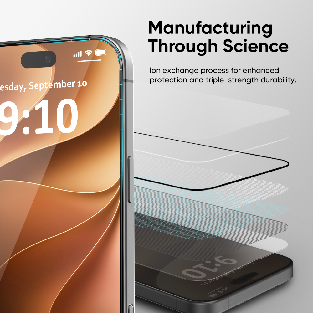 NanoArmour ONETIME MAX Matte Anti Glare PolarSpectra Case-Friendly – for iPhone 18 Series