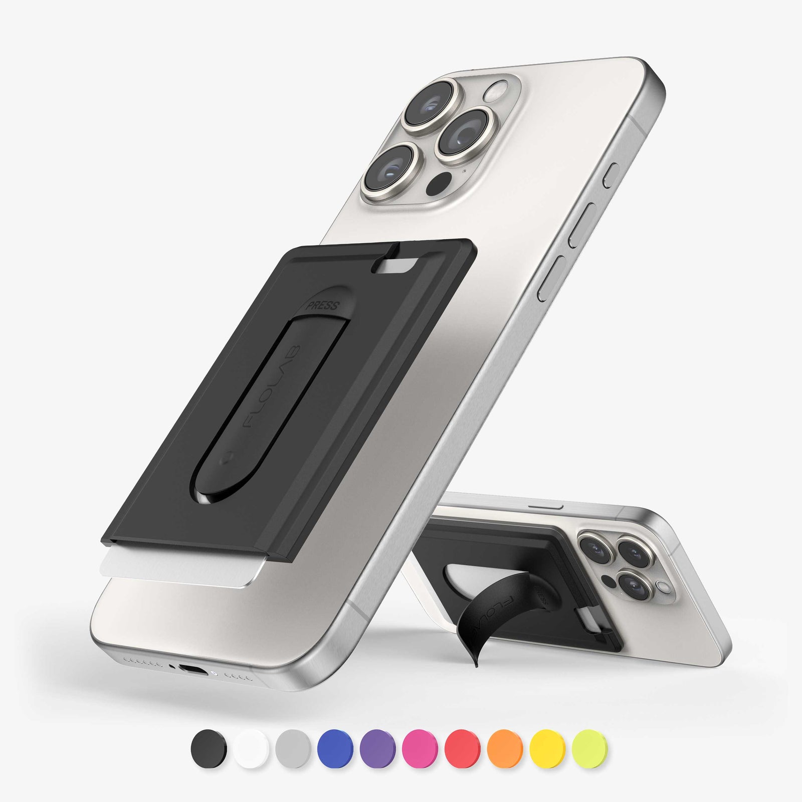 Slim iPhone Cases with Shock-Absorbing Technology by FLOLAB
