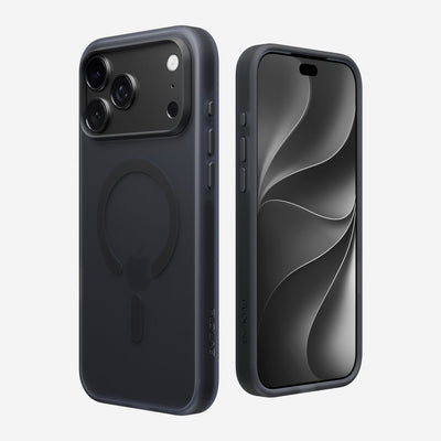 Surtect 2.0 Translucent for iPhone 18 Pro / 18 Pro Max Case – Compatible with iPhone 17 Pro Series – Black Frost