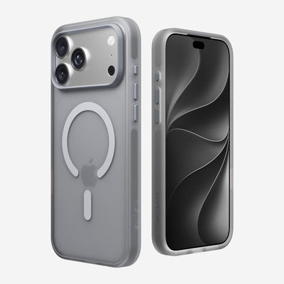Surtect 2.0 Translucent for iPhone 18 Pro / 18 Pro Max Case – Compatible with iPhone 17 Pro Series – Space Silver Frost