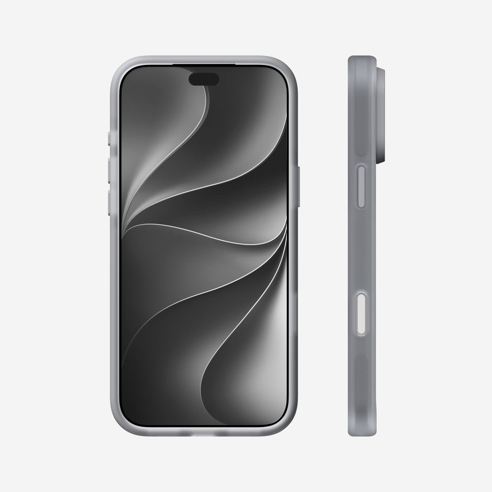 Surtect 2.0 Translucent for iPhone 18 Pro / 18 Pro Max Case – Compatible with iPhone 17 Pro Series – Space Silver Frost