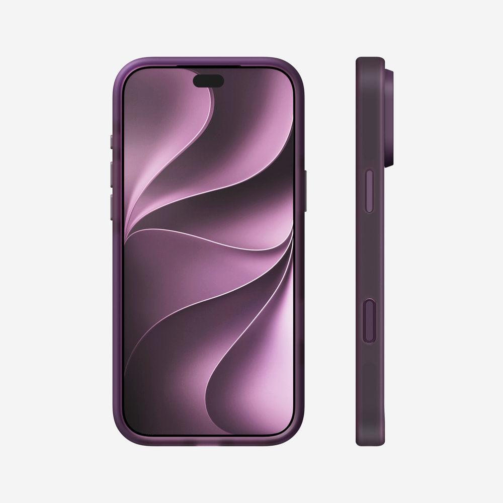 Surtect 2.0 Translucent for iPhone 18 Pro / 18 Pro Max Case – Compatible with iPhone 17 Pro Series – Dark Cherry Frost