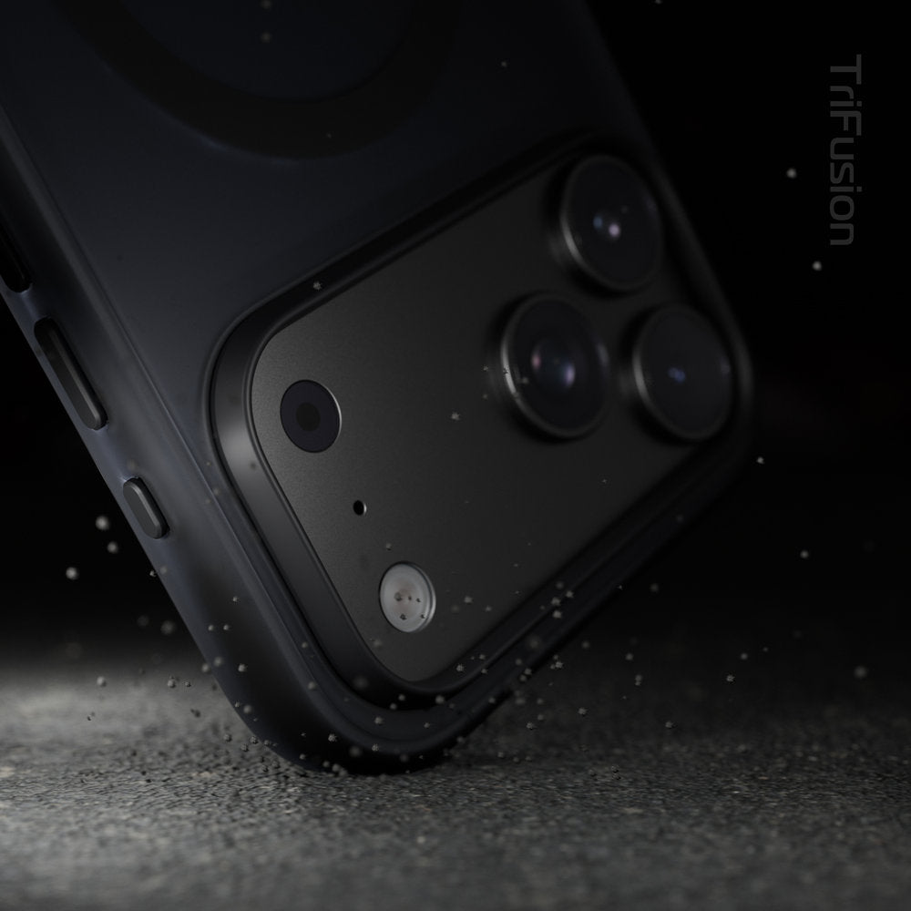 Surtect 2.0 Translucent for iPhone 18 Pro / 18 Pro Max Case – Compatible with iPhone 17 Pro Series – Black Frost