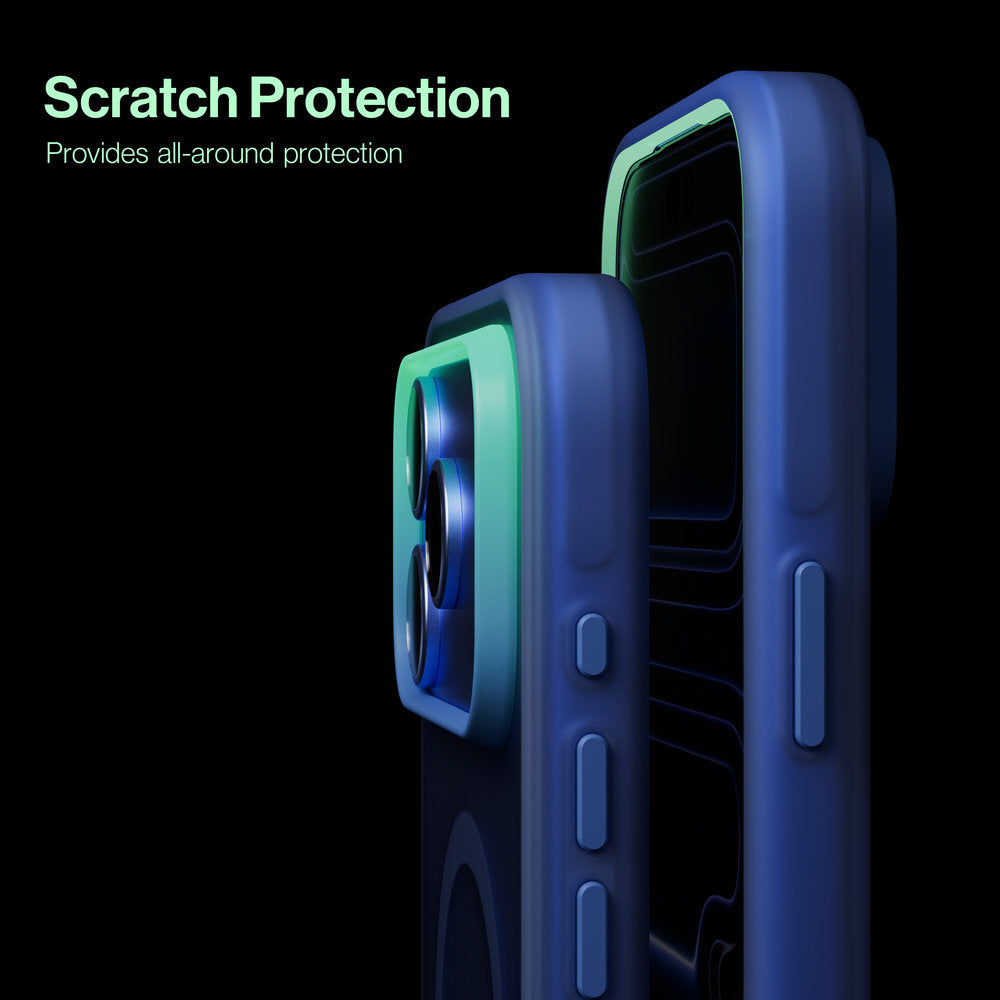 Surtect 2.0 Translucent for iPhone 18 Pro / 18 Pro Max Case – Compatible with iPhone 17 Pro Series – Light Blue Frost