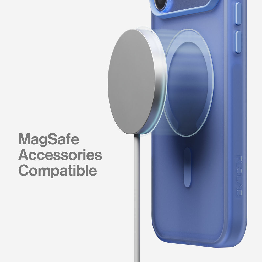 Surtect 2.0 Translucent for iPhone 18 Pro / 18 Pro Max Case – Compatible with iPhone 17 Pro Series – Light Blue Frost