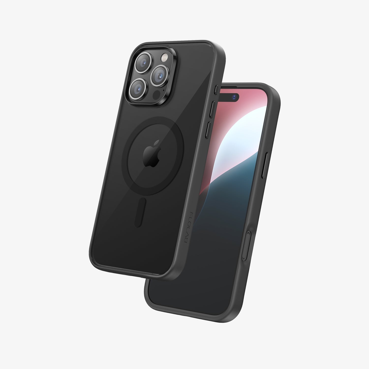 FLOLAB Surtect Tri-Fusion Magnetic for iPhone 16 Series Phone Case Surtect Translucent Black