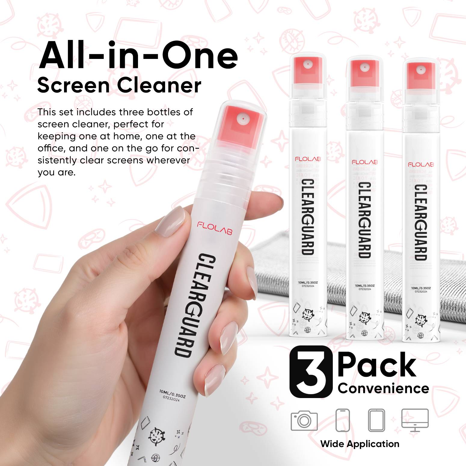 Flo Lab Screen Discount Code FLOLAB ClearGuard – Crystal Clear, Eco-Friendly, Natural Formula Scree