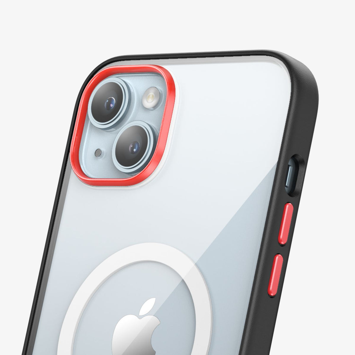 FLOLAB Camera Ring &amp; Buttons Set for iPhone 15 Surtect Series